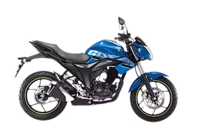 Suzuki GSX-R · Gixxer 150 · 2014–2019 · Carburetor · Metallic Triton Blue