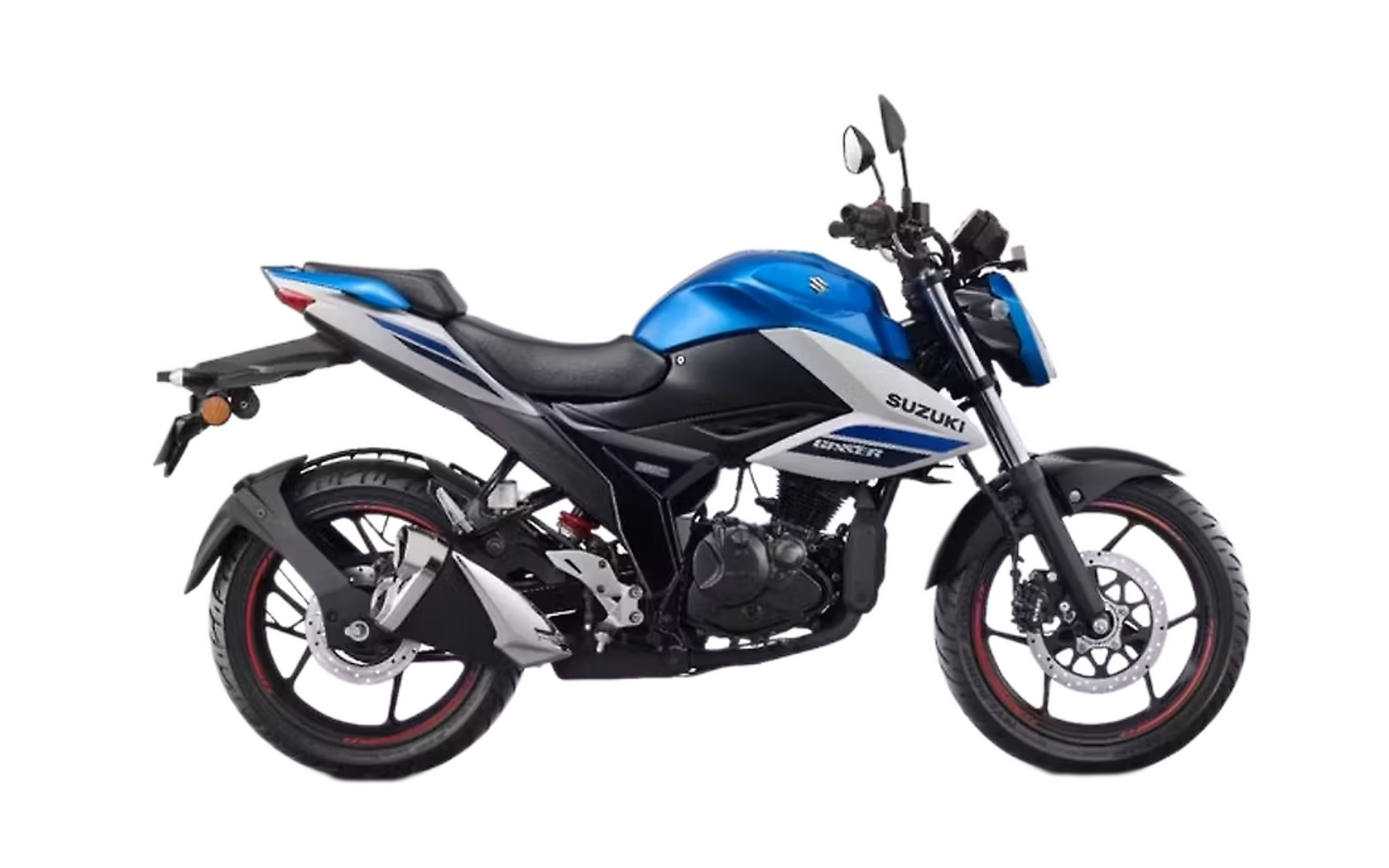 Gixxer 150 · 2020–2024 · Fi ABS · Metallic Triton Blue