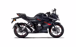 Suzuki GSX-R · Gixxer SF150 · 2015 · Carburetor · Glass Sparkle Black