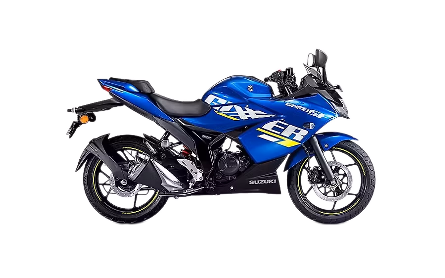 Gixxer SF150 · 2025 · Fi ABS OBD2 · Metallic Triton Blue