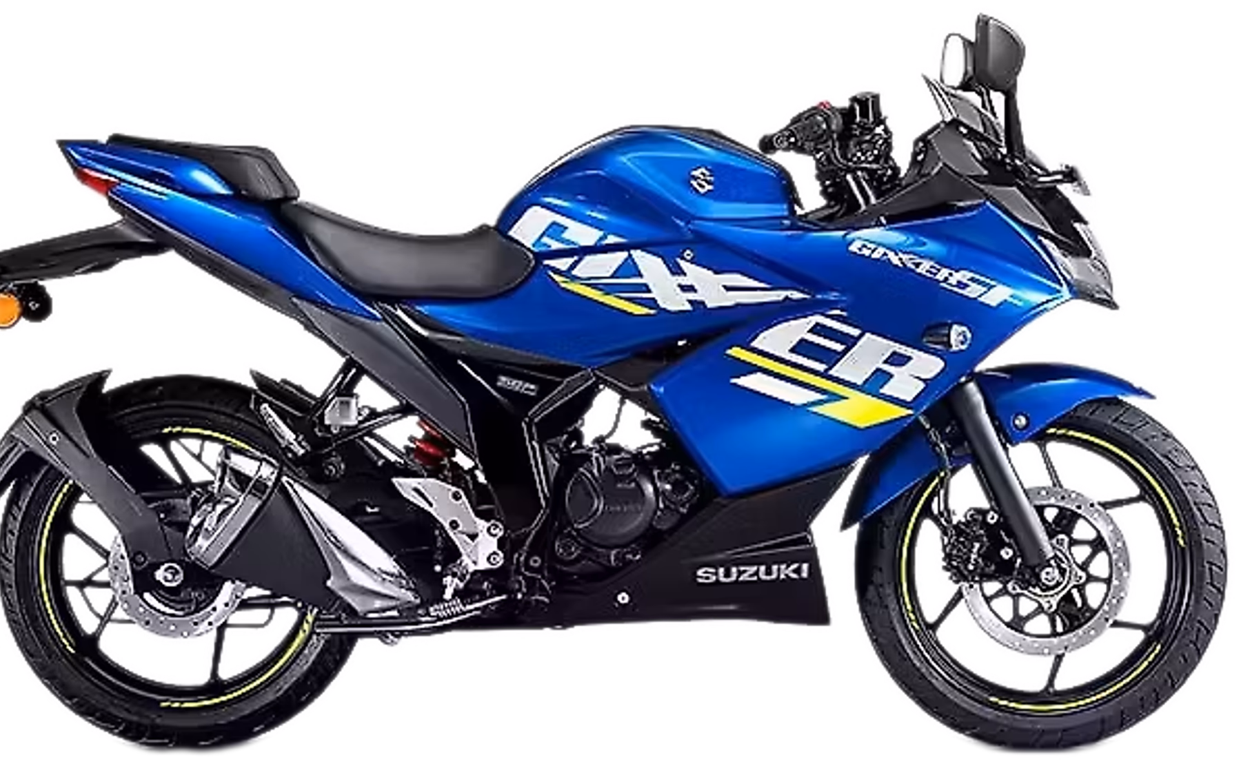 Gixxer SF150 · 2025 · Ride Connect Edition · Metallic Triton Blue