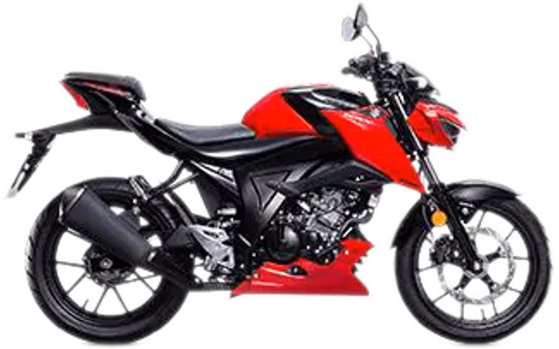 GSX-S125 · 2022-Present · Standard · Stronger Red / Titan Black